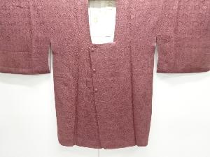 麻の葉模様織り出し道行コート